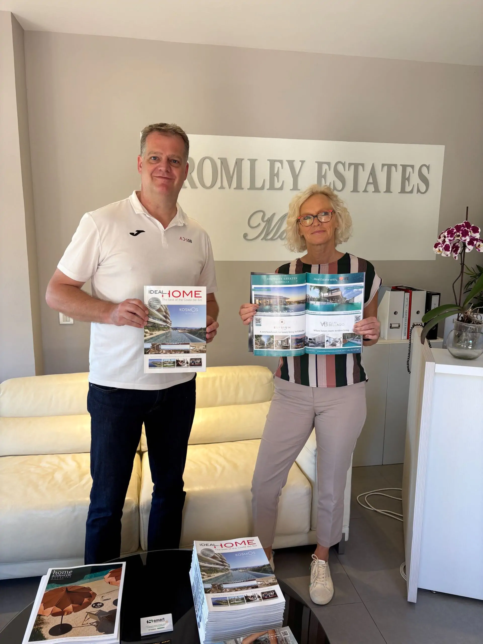 Delivery of Ideal Home 2026 to Bromley Estates Marbella with Giselle Dean Delivery of Ideal Home 2026 to Bromley Estates Marbella with Giselle Dean scaled